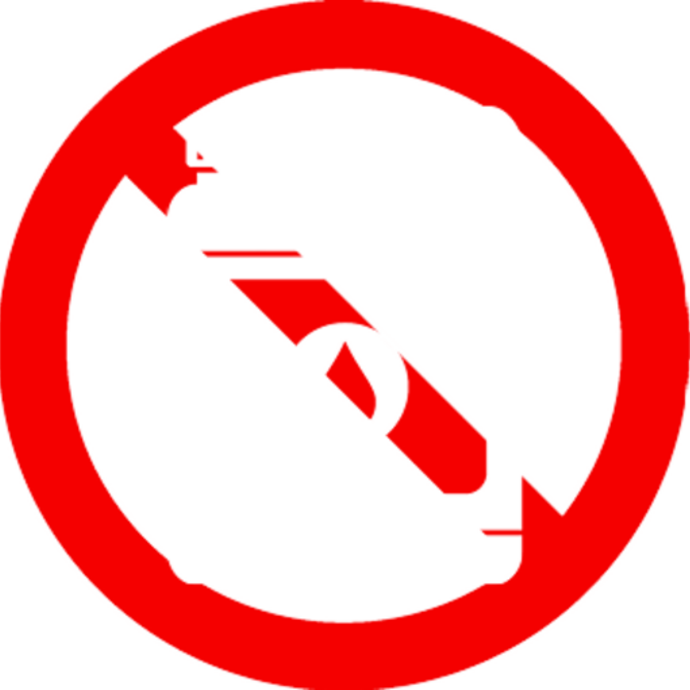No mixing petrol and oil icon